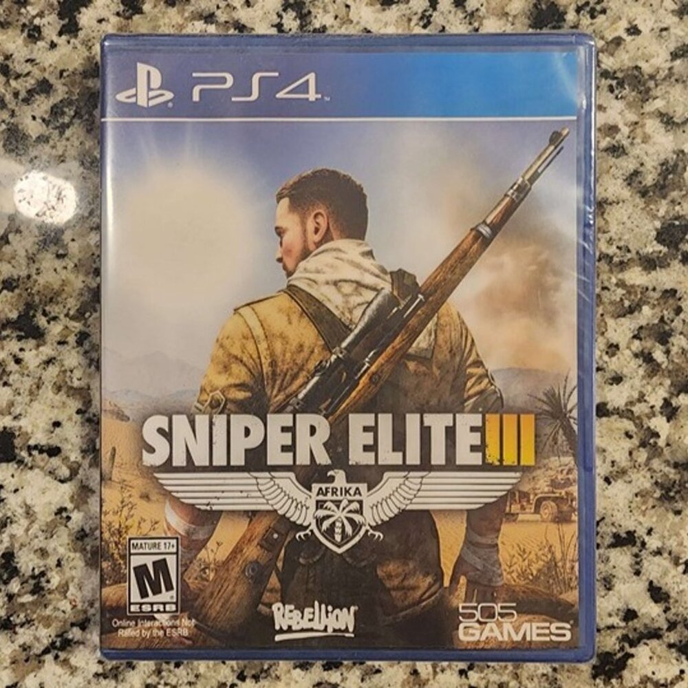 Sniper Elite III for PS4 SEALED